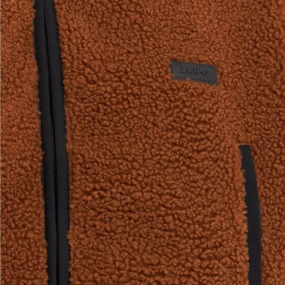 SKIMS Teddy Funnel Neck Cropped Jacket - Picture 4 of 4